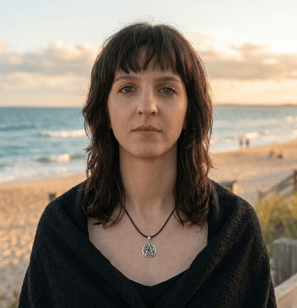 A Witch on the Beach
